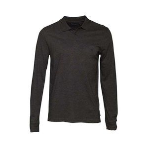 French Connection Long Sleeve Polo Collar Navy M